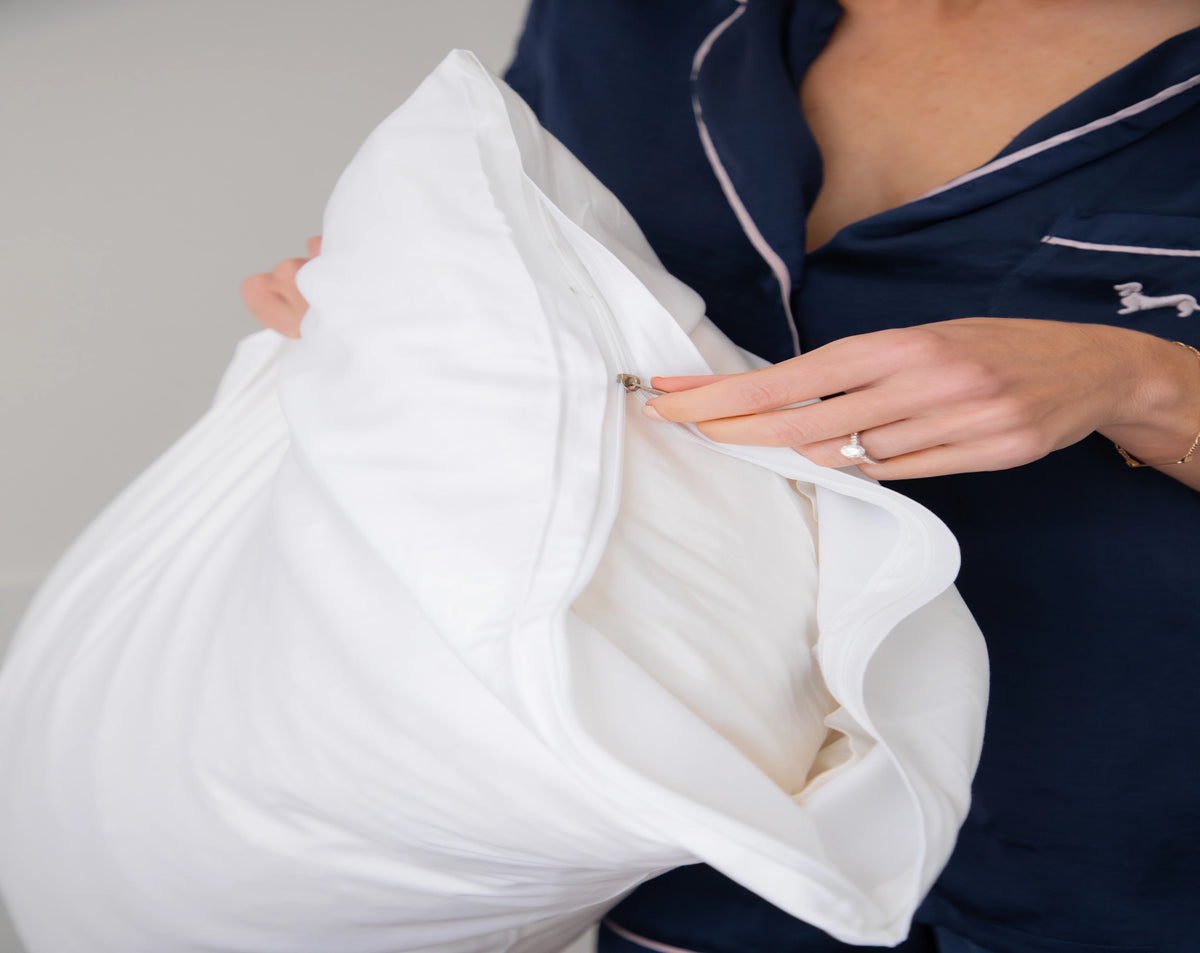 Bamboo Zipper Pillowcase